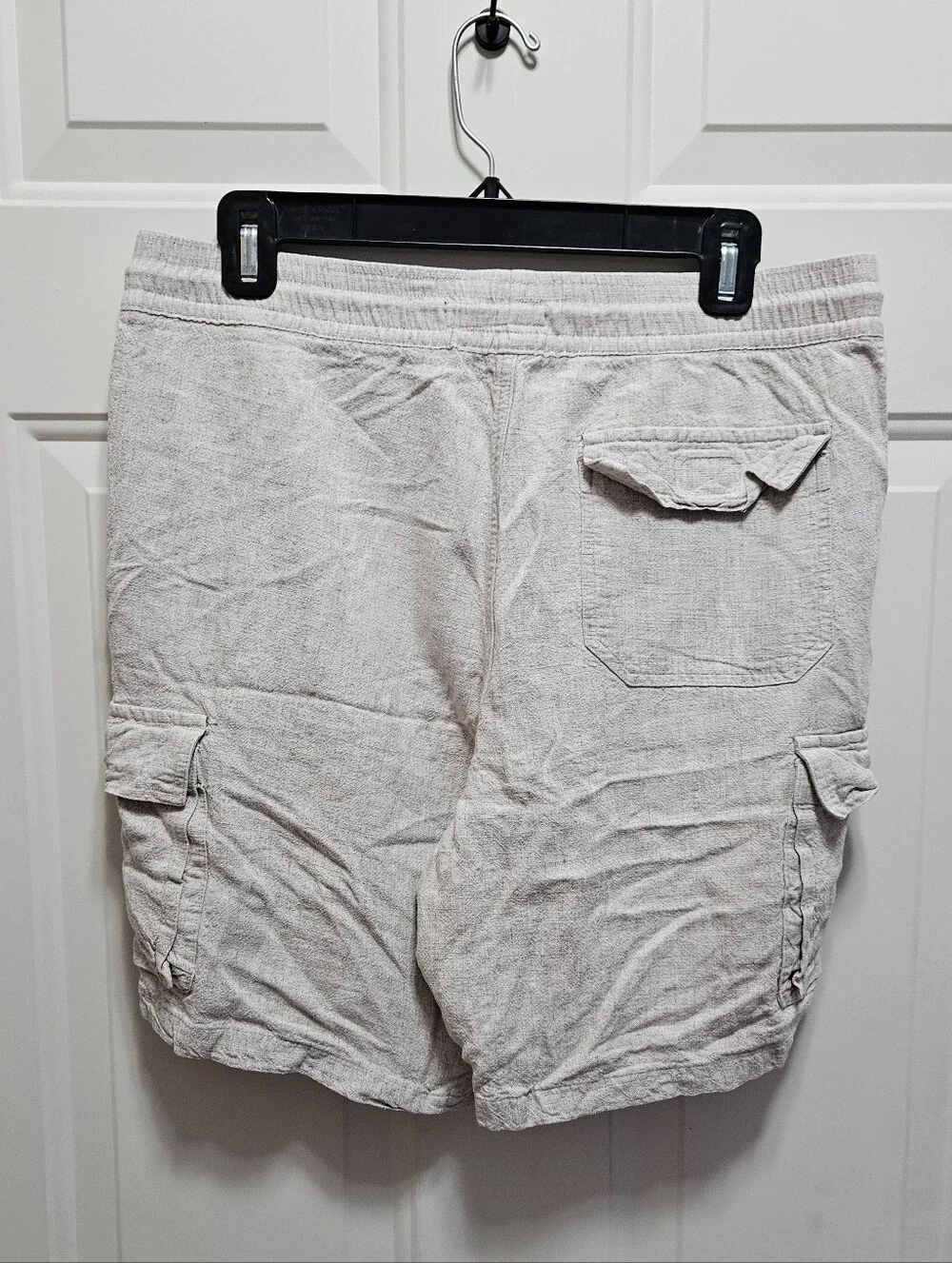 Kenneth Cole Linen Cargo Shorts